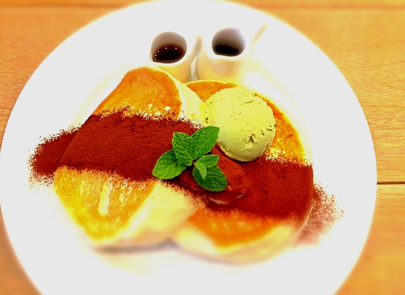 バンクス渋谷のティラミスパンケーキ