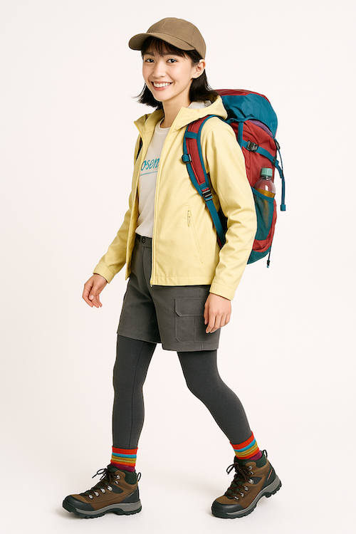登山服装女性